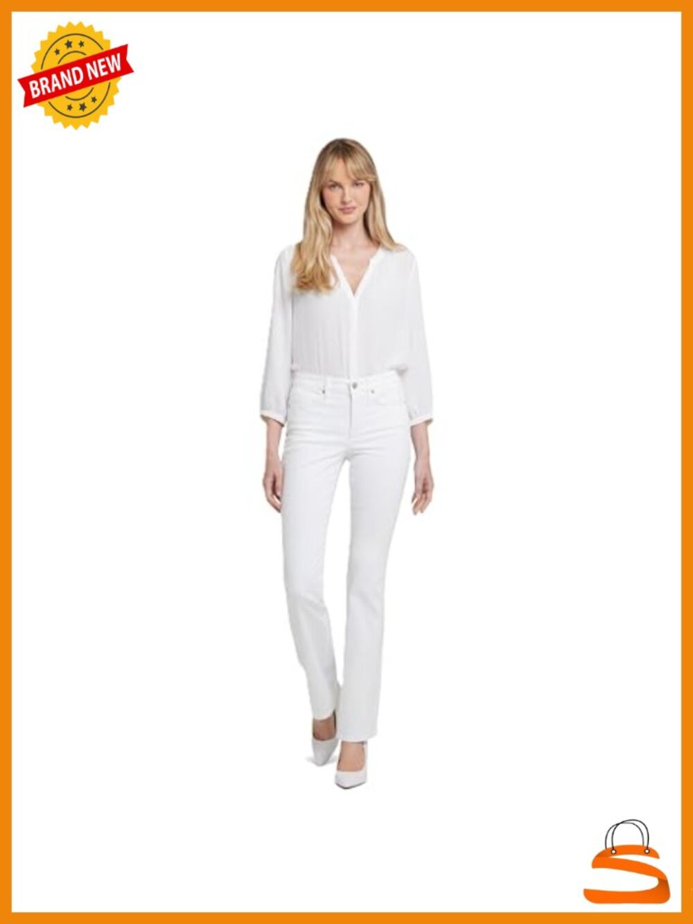 Bootcut Jeans with Lift Tuck Technology - Premium Stretch Denim, Mid Rise
